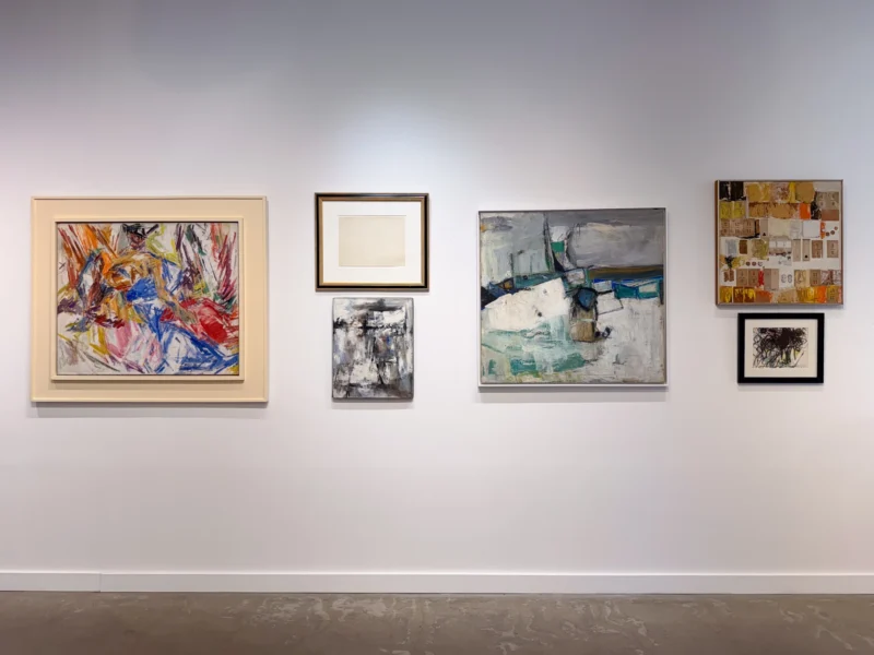 Installation shot from Making Space: American Women Artists and the Century of Change, @ Lincoln Glenn