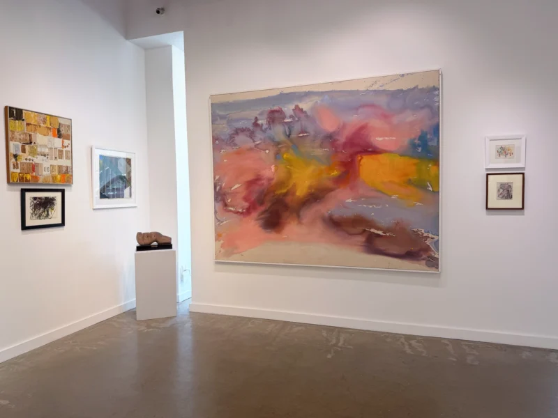 Installation shot from Making Space: American Women Artists and the Century of Change, @ Lincoln Glenn
