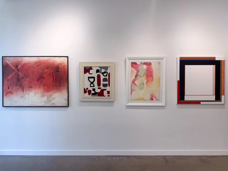 Installation shot from Making Space: American Women Artists and the Century of Change, @ Lincoln Glenn