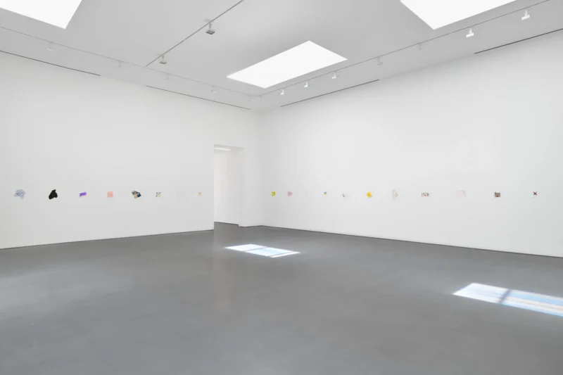 Installation shot from Spencer Finch: Balboa of House and Garden, @ Lisson Gallery