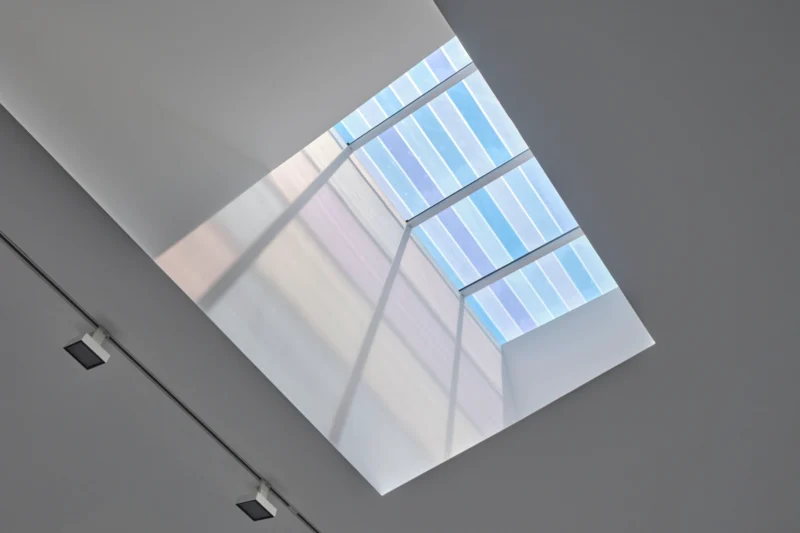 Installation shot from Spencer Finch: Balboa of House and Garden, @ Lisson Gallery