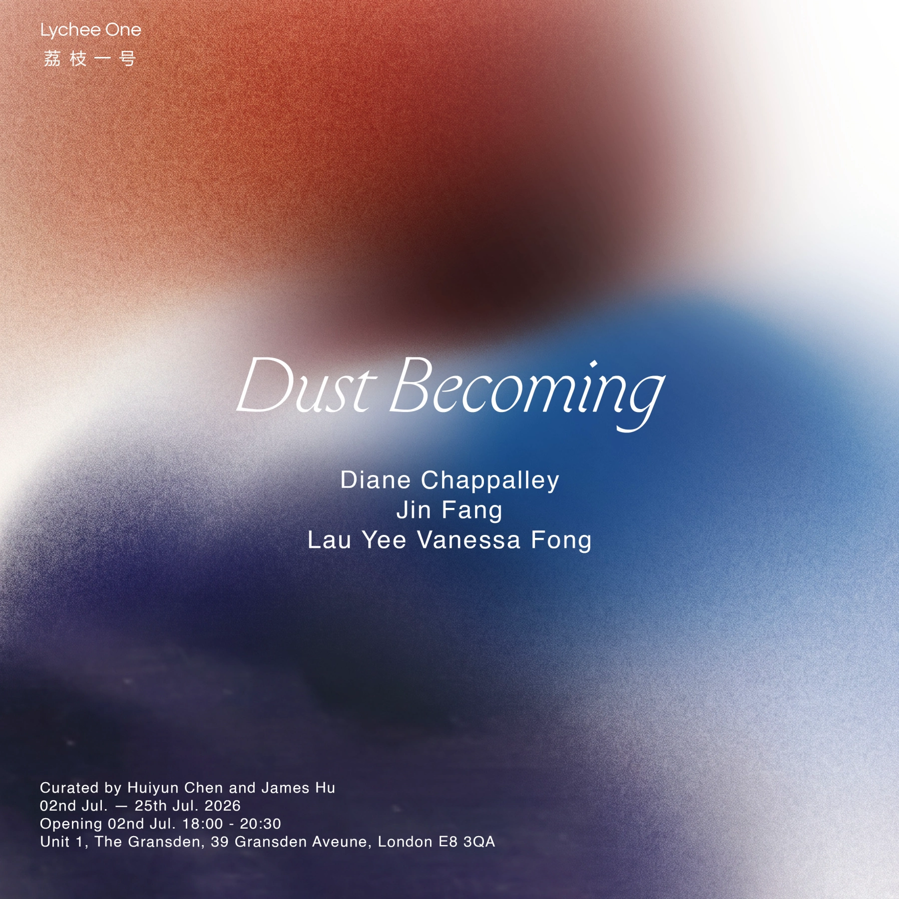 Image for Dust Becoming, at Lychee One