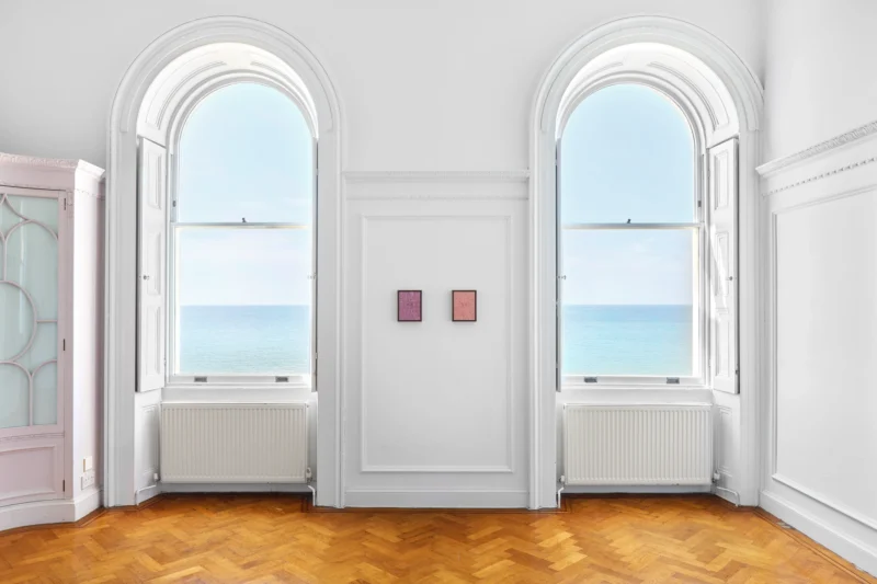 Installation shot from Felipe Baeza: Errantry, @ Maureen Paley