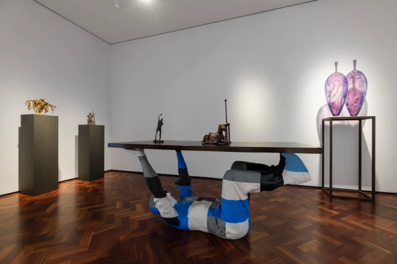 Installation shot from Totemic, @ Messums Org