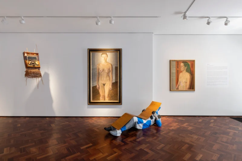 Installation shot from Totemic, @ Messums Org