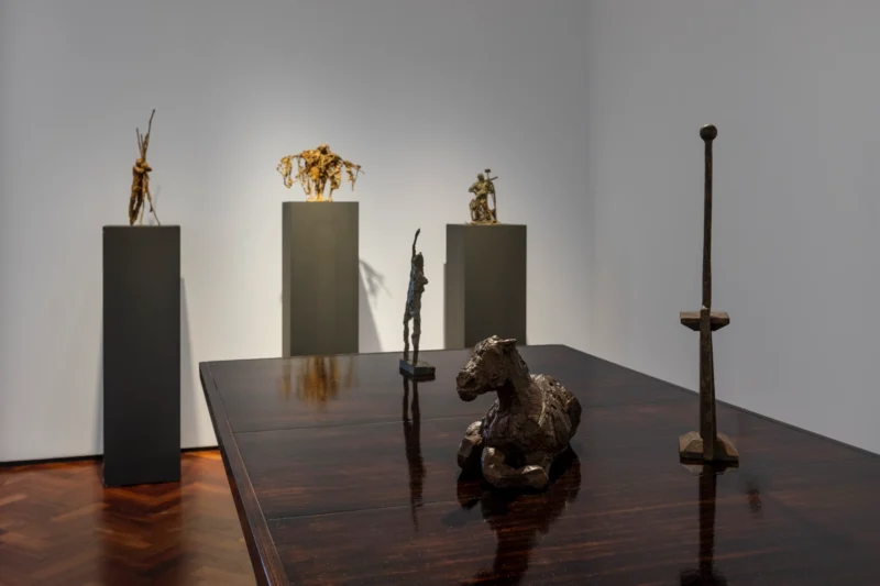 Installation shot from Totemic, @ Messums Org