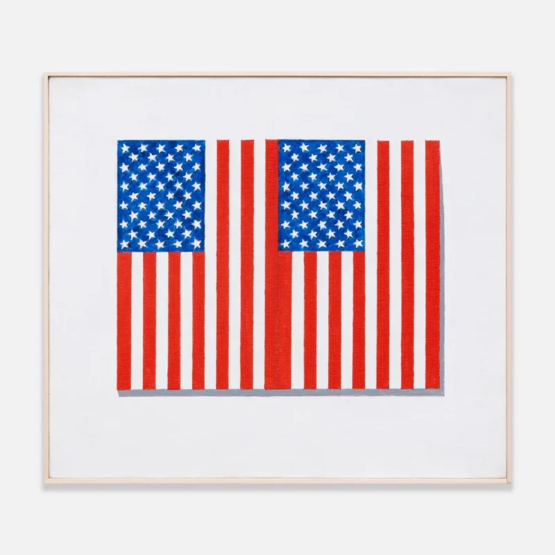 Richard Pettibone, Jasper Johns, ‘Two Flags’, Silkscreen, 1974, #2, 2021