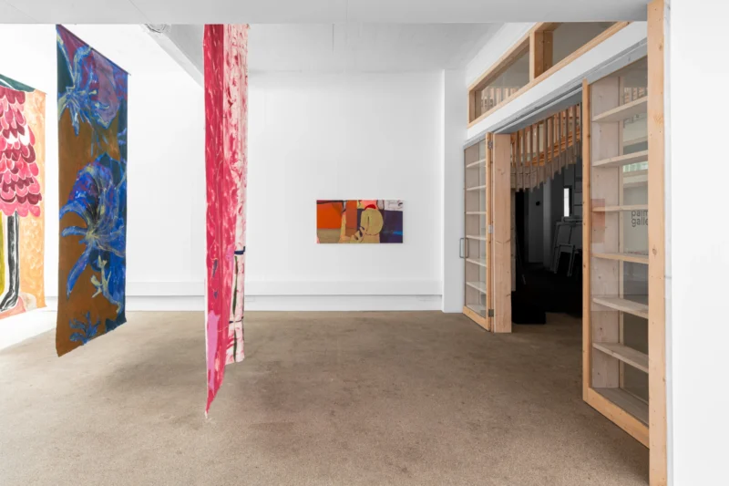 Installation shot from Charlotte Winifred Guérard: Cherry, cherry, @ Palmer Gallery