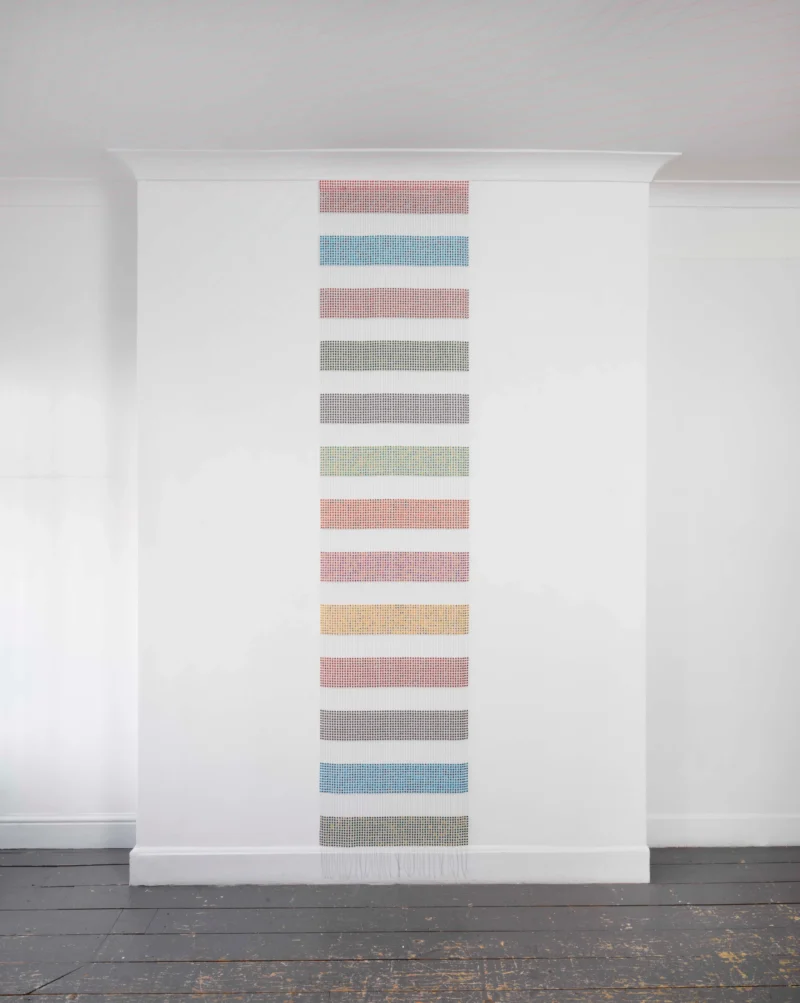 Installation shot from Woven Dialogues, @ Patrick Heide Contemporary Art