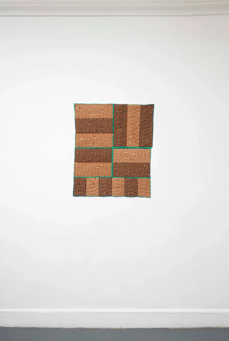 Installation shot from Woven Dialogues, @ Patrick Heide Contemporary Art