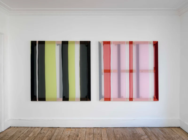 Installation shot from Woven Dialogues, @ Patrick Heide Contemporary Art
