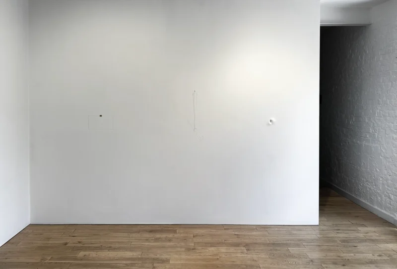 Installation shot from Mehmet Ali Uysal: Skin, @ Pi Artworks