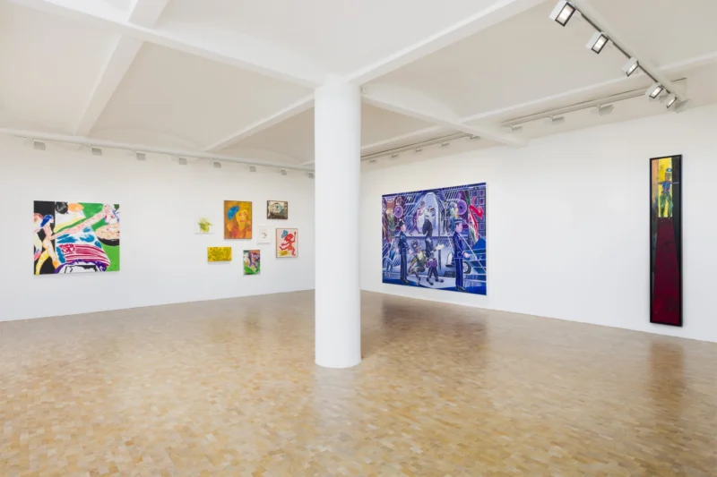 Installation shot from I dwell in Possibility, @ Pippy Houldsworth Gallery