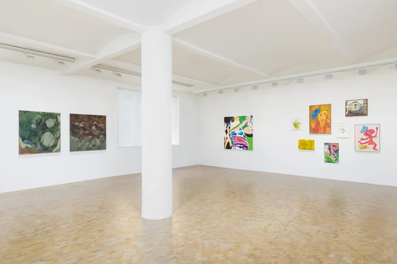 Installation shot from I dwell in Possibility, @ Pippy Houldsworth Gallery
