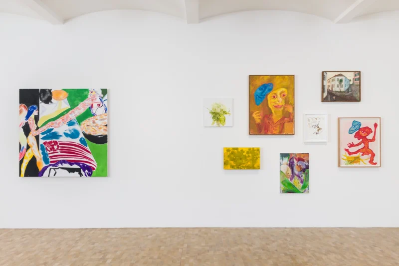 Installation shot from I dwell in Possibility, @ Pippy Houldsworth Gallery