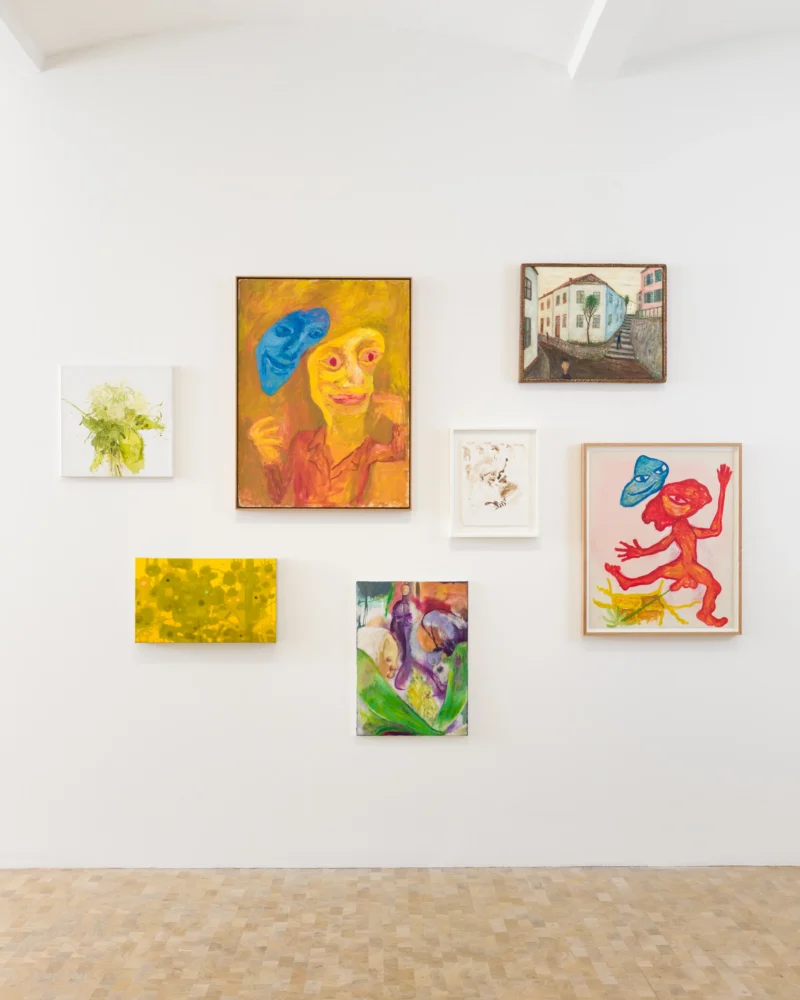 Installation shot from I dwell in Possibility, @ Pippy Houldsworth Gallery