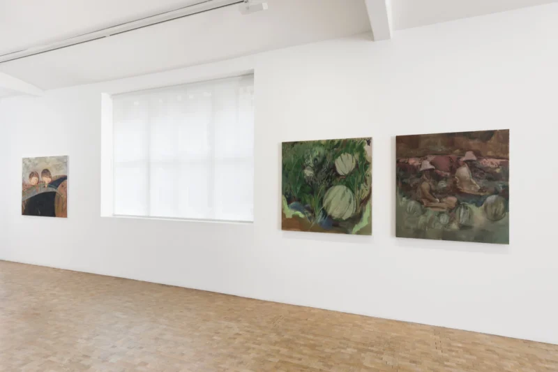 Installation shot from I dwell in Possibility, @ Pippy Houldsworth Gallery
