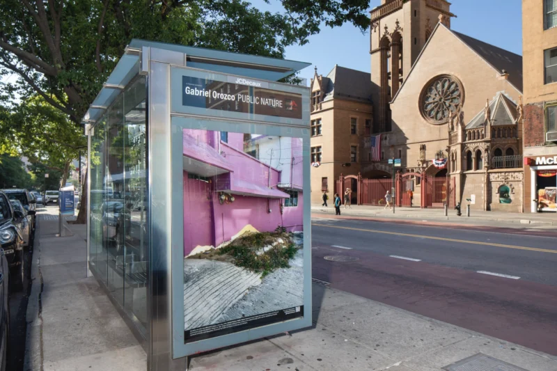 Installation shot from Gabriel Orozco: Public Nature, @ Public Art Fund