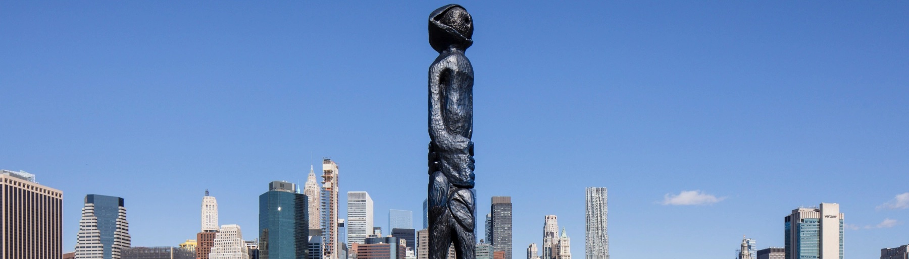 Image for our show of the day, Woody De Othello: Guardian Spirit, at Public Art Fund at Brooklyn Bridge Park