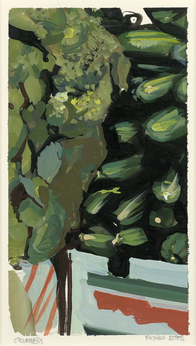 Richard Estes, Cucumbers, 2000