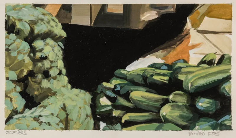 Richard Estes, Cucumbers, 2000