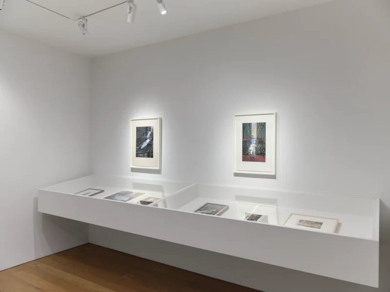 Installation shot from Richard Estes: My Camera Is My Sketchbook, @ Schoelkopf