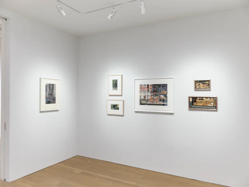 Installation shot from Richard Estes: My Camera Is My Sketchbook, @ Schoelkopf