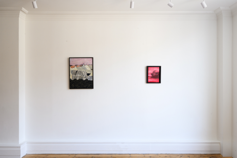 Installation shot from Neither Here Nor There, @ General Assembly
