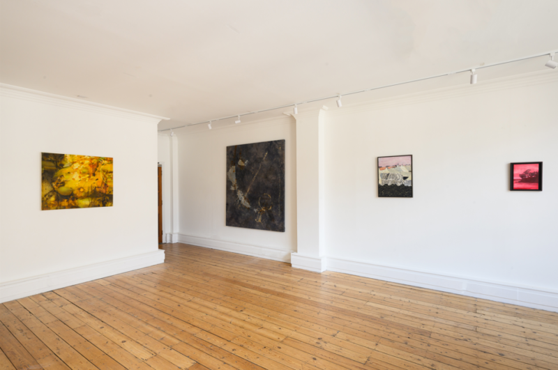 Installation shot from Neither Here Nor There, @ General Assembly