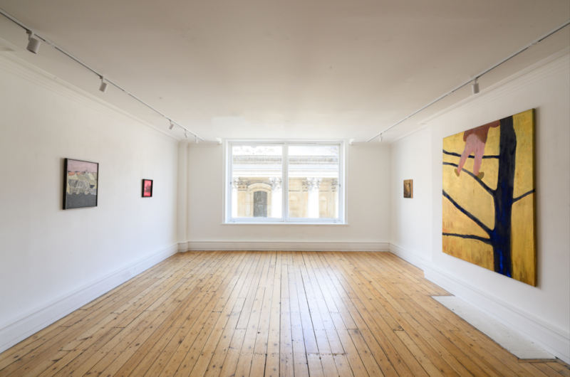 Installation shot from Neither Here Nor There, @ General Assembly