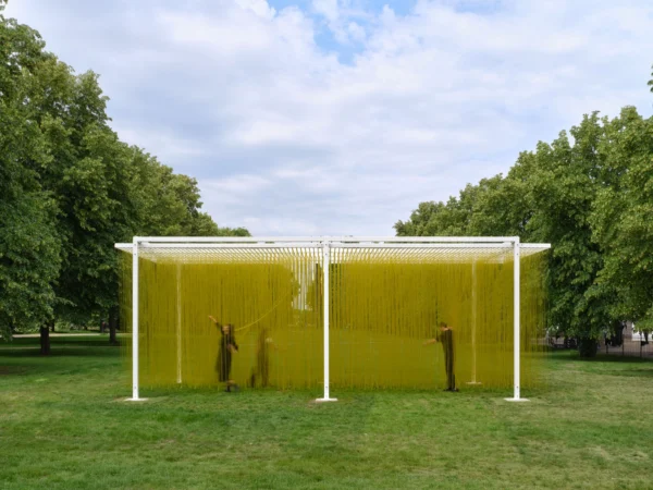 Jesús Rafael Soto: Pénétrable BBL Jaune @Serpentine South Gallery, London  - GalleriesNow.net 