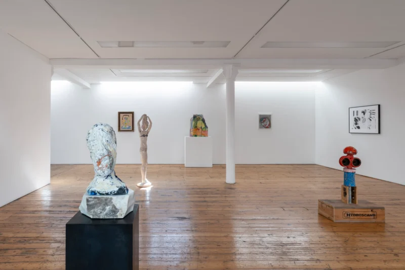 Installation shot from Paint Me a Body, @ Sprovieri