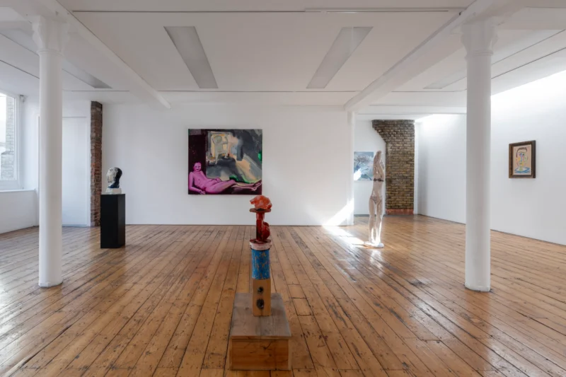 Installation shot from Paint Me a Body, @ Sprovieri
