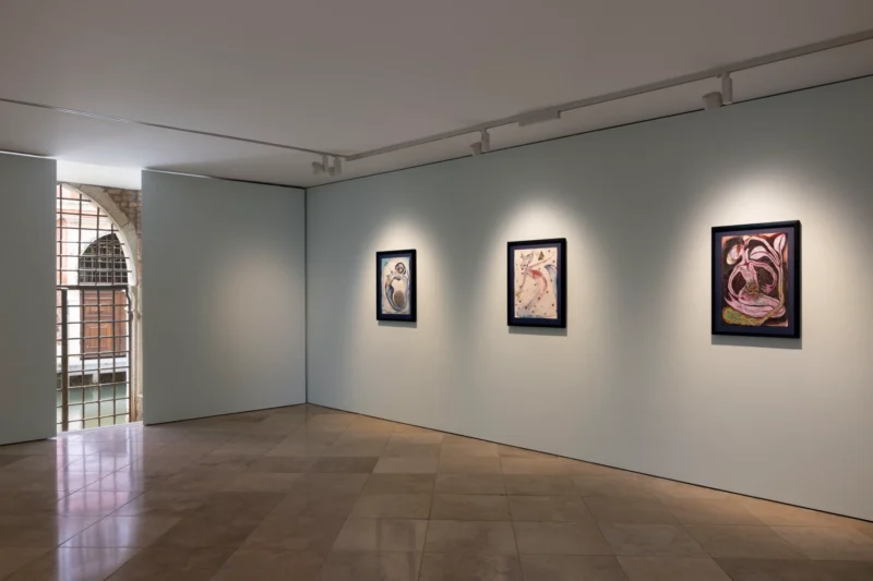 Installation shot from Wangechi Mutu: The SeasSpirit, @ Victoria Miro