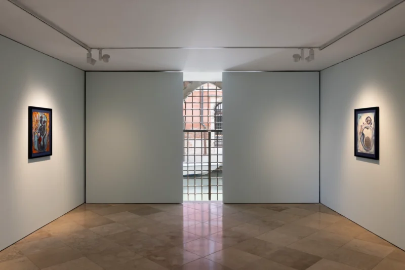 Installation shot from Wangechi Mutu: The SeasSpirit, @ Victoria Miro