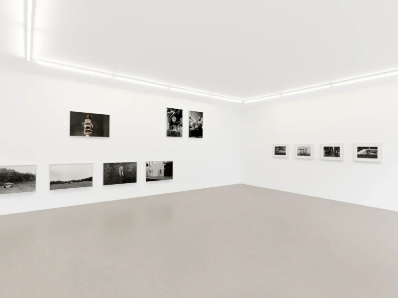 Installation shot from Clark Winter: Untold Stories, @ Zander Galerie