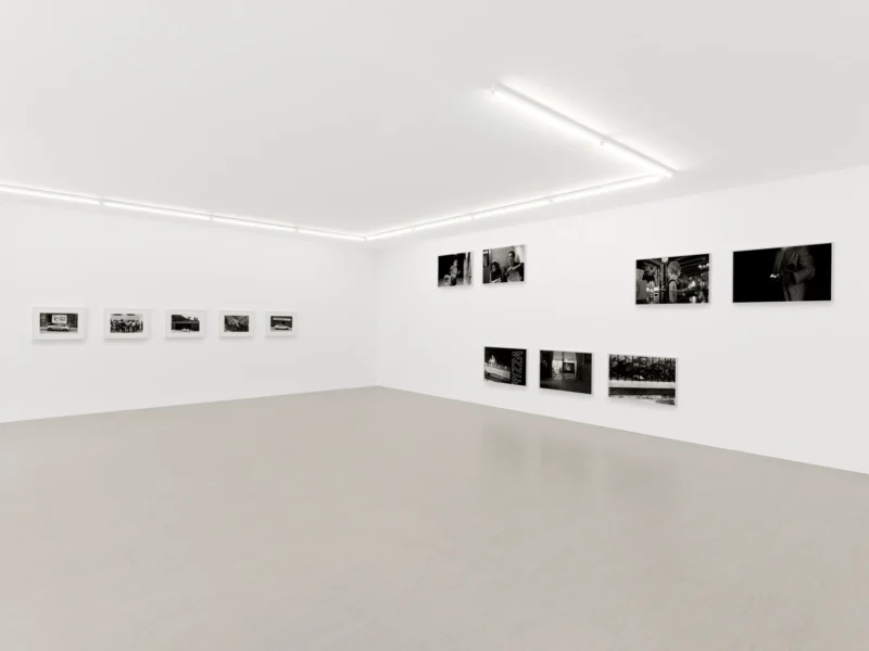 Installation shot from Clark Winter: Untold Stories, @ Zander Galerie