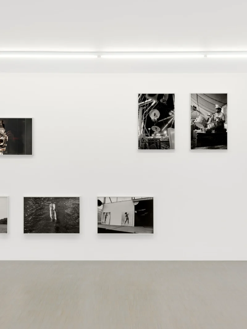 Installation shot from Clark Winter: Untold Stories, @ Zander Galerie