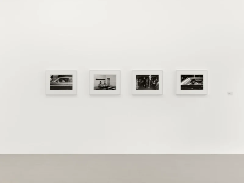 Installation shot from Clark Winter: Untold Stories, @ Zander Galerie