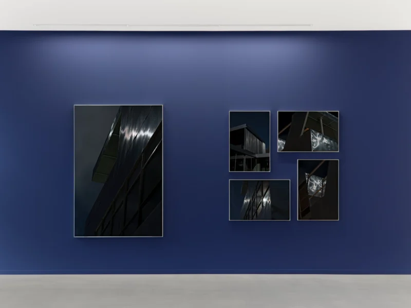 Installation shot from Lake Verea: Full Moon Party, @ Zander Galerie