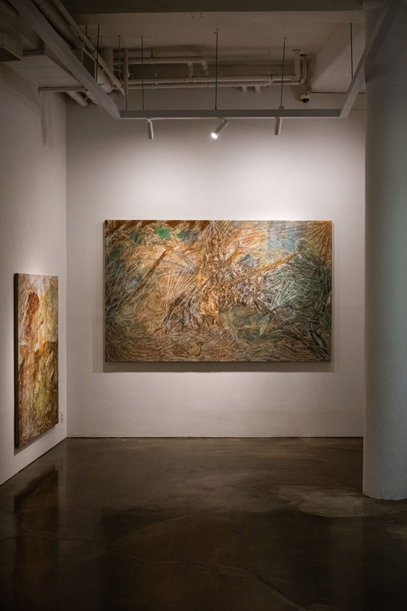 Installation shot from Woo Min Jung: Dream, Love, Hope, @ Gallery Chosun