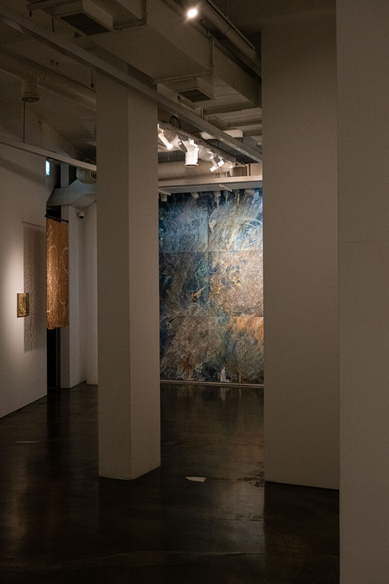 Installation shot from Woo Min Jung: Dream, Love, Hope, @ Gallery Chosun
