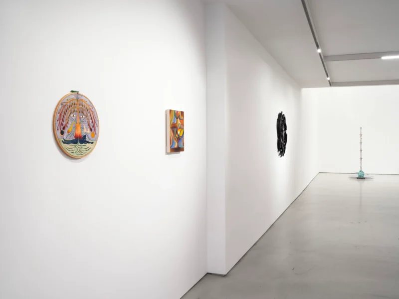 Installation shot from The cataclysm of binary star systems, @ 603 Arts Foundation