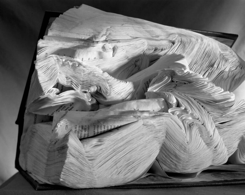 Abelardo Morell, Book Damaged by Water, 2001