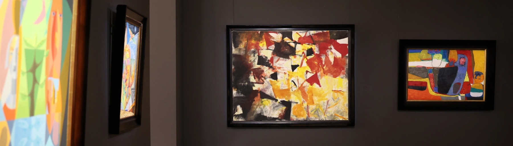 Image for our show of the day, Approaching Abstraction, at Alon Zakaim Fine Art