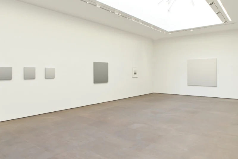 Installation shot from James Howell: A Quiet Measure of Light, @ Bigaignon