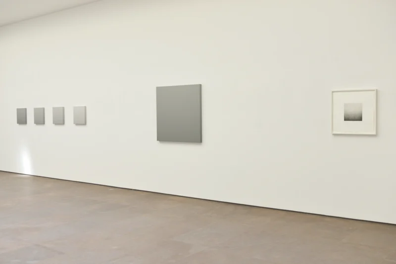 Installation shot from James Howell: A Quiet Measure of Light, @ Bigaignon