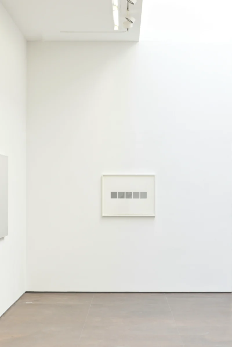 Installation shot from James Howell: A Quiet Measure of Light, @ Bigaignon