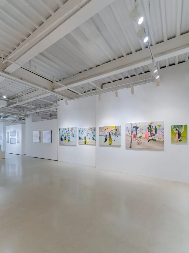 Installation shot from Void & Volume, @ Bluerider ART