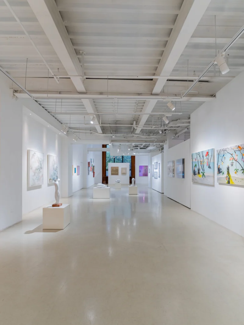 Installation shot from Void & Volume, @ Bluerider ART